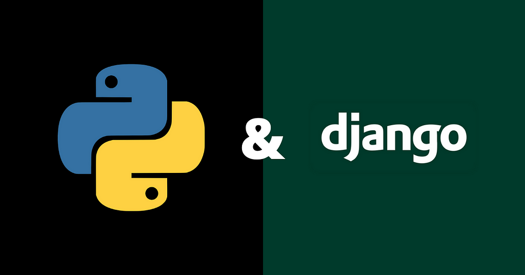 Python & Django logos