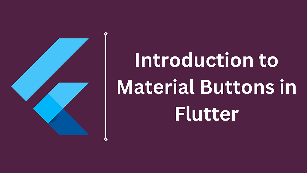 Material Buttons in Flutter