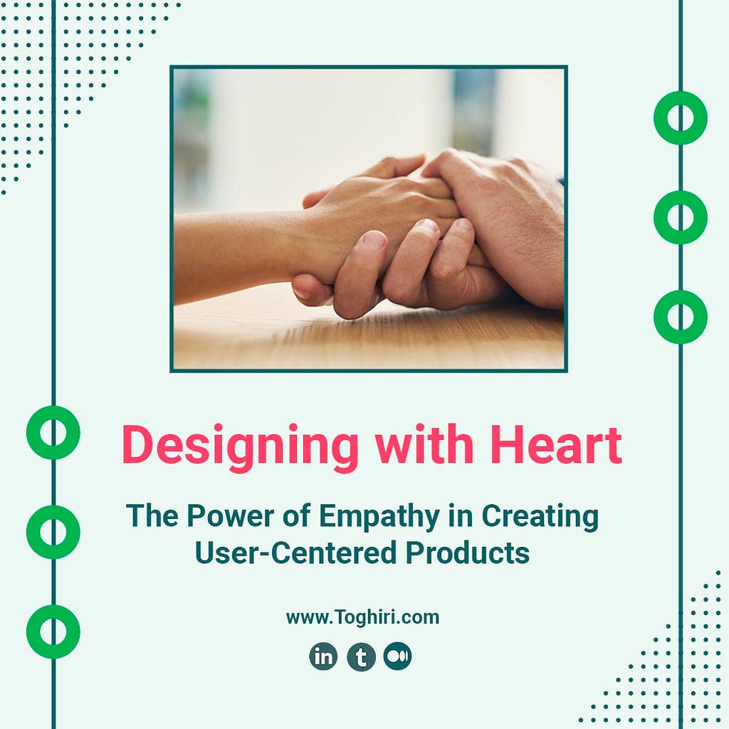 I’m Nasser Toghiri. In this article, I will discuss the importance of Empthy in user-centered design.