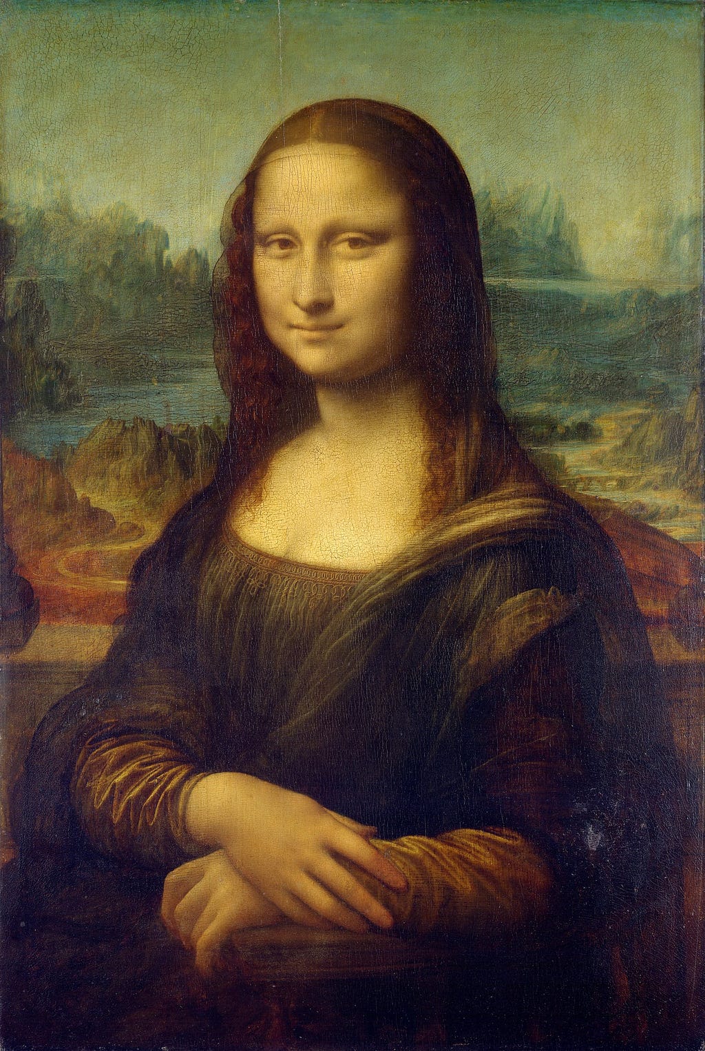 Mona Lisa (Gioconda), por Leonardo da Vinci