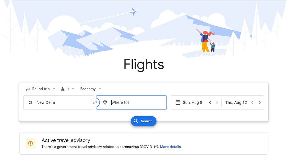 google flight