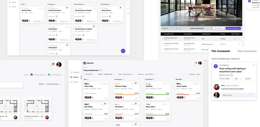 Designing Internal Task Management Dashboard — UI/UX Case Study | LaptrinhX