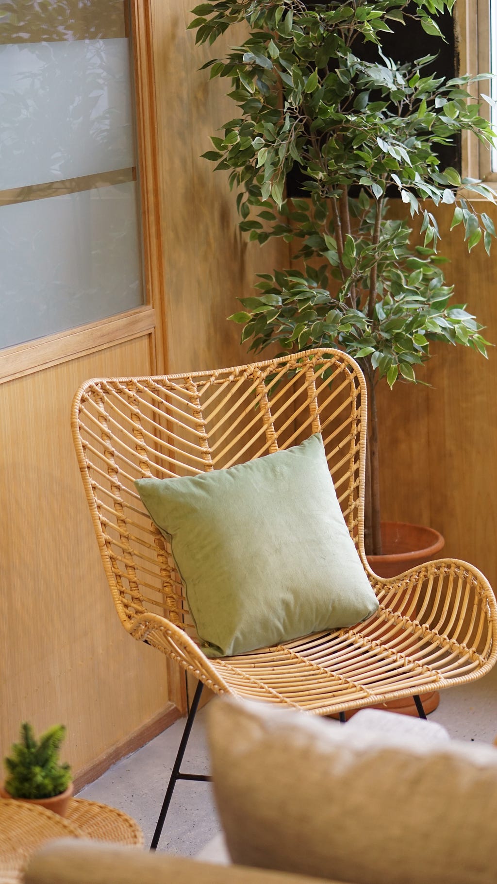 Rattan + Wicker- Home decor trending in 2020