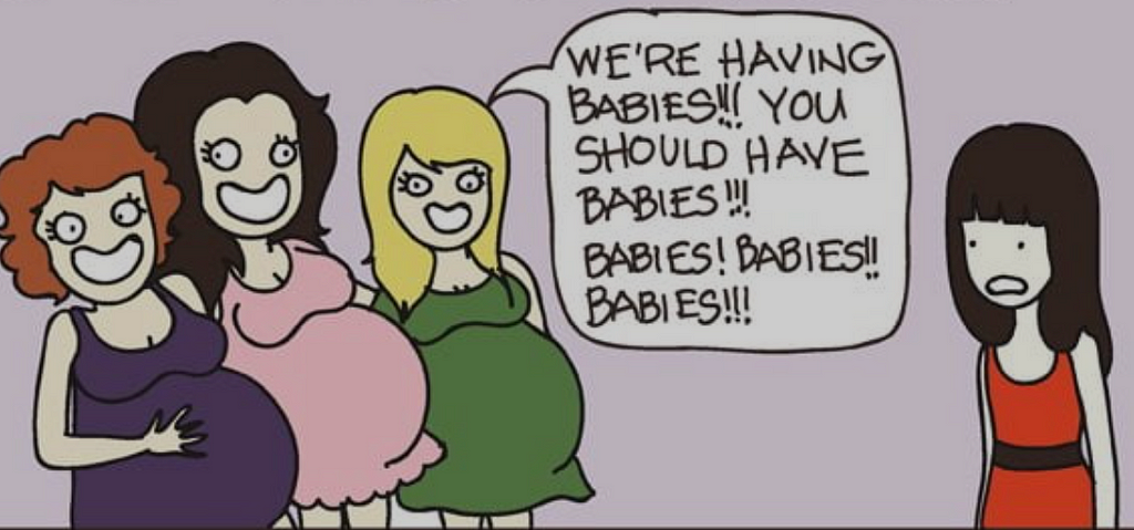 We’re having babies! You should have babies! Babies! Babies! Babies!