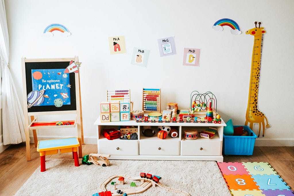 A room for preschool kids