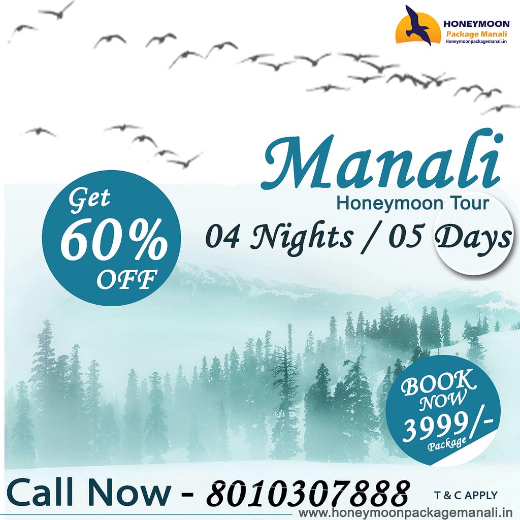 Manali Honeymoon Package