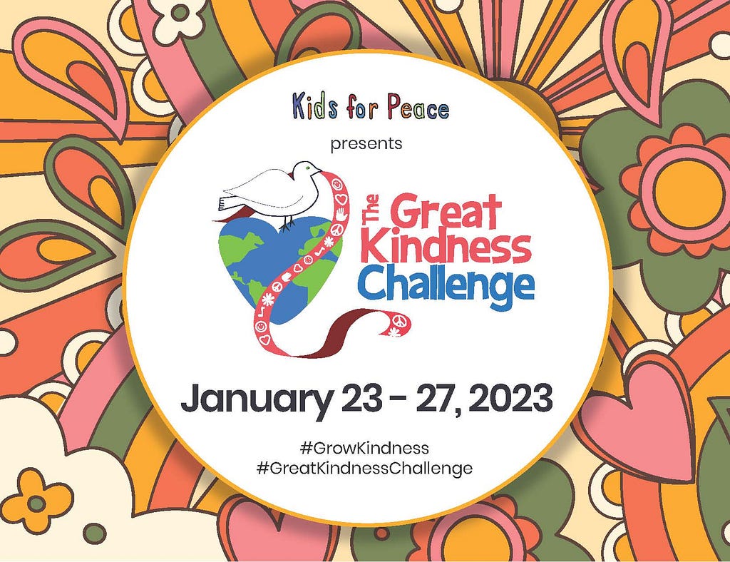 Great Kindness Challenge, January 23–24, 2023