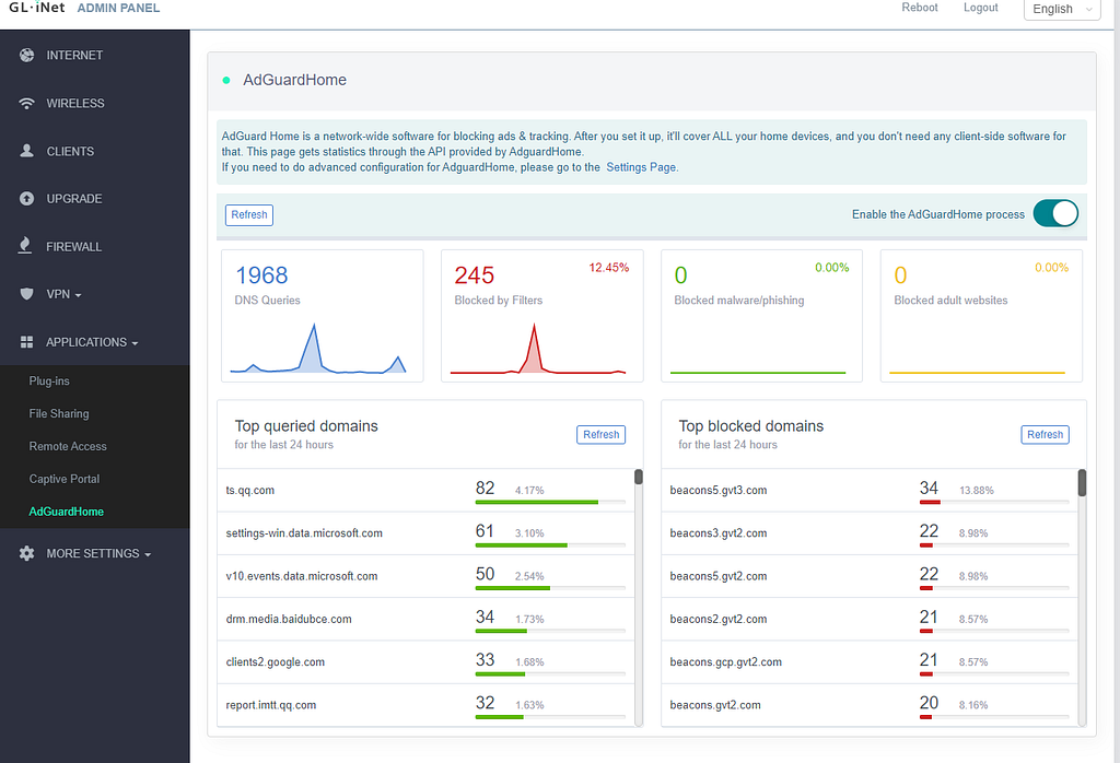 GL.iNet AdGuard Home