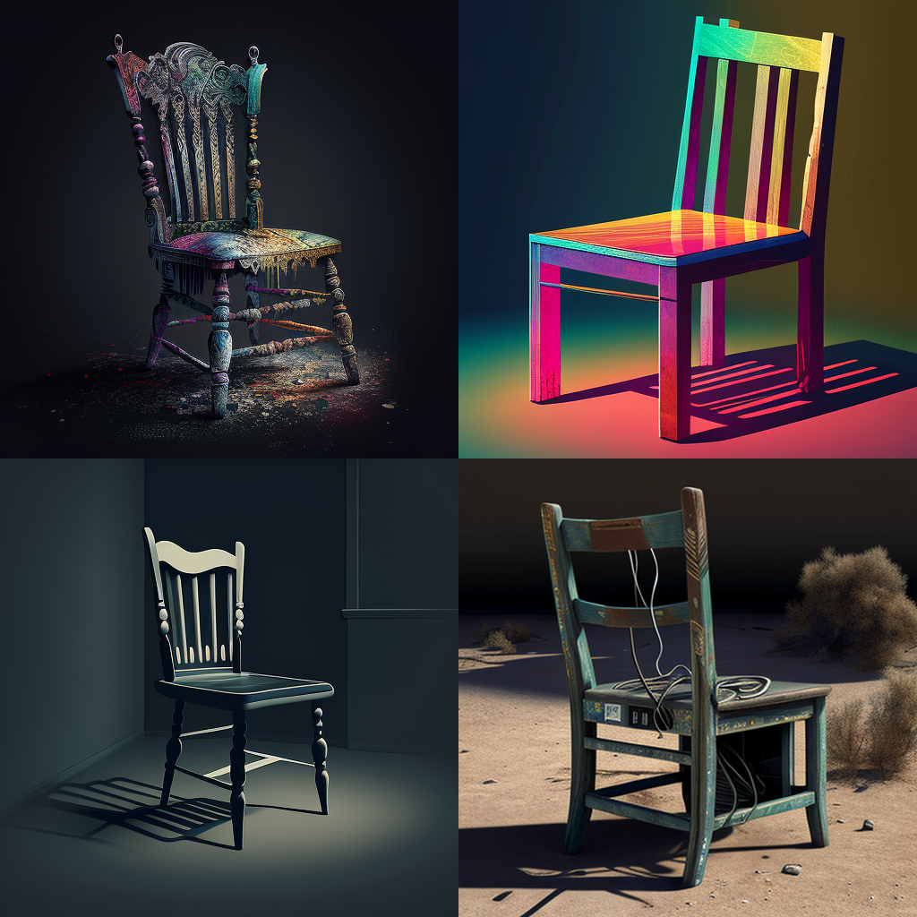 chairs, digital