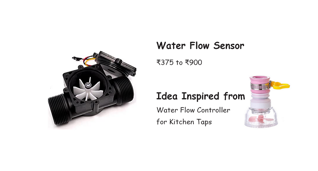 Water flow sensor