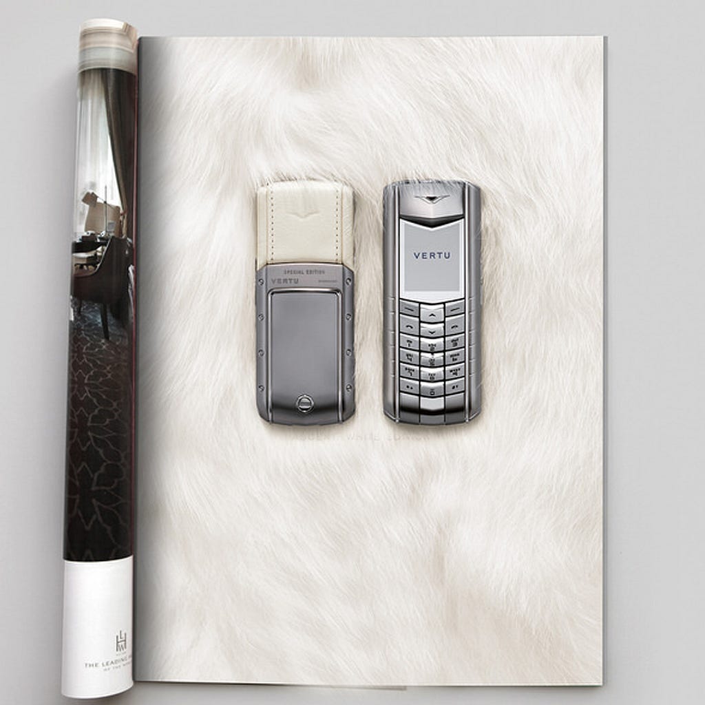 Vertu Mobile in India