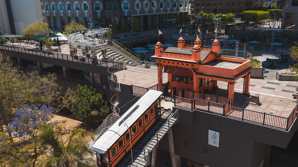 Ride the Angels Flight Railway