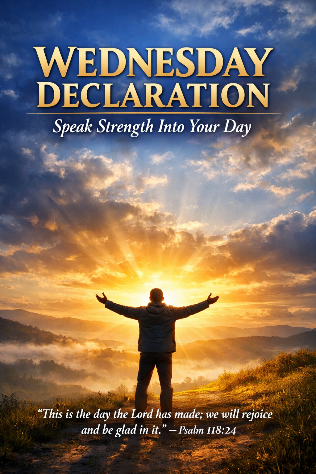 WEDNESDAY DECLARATION!