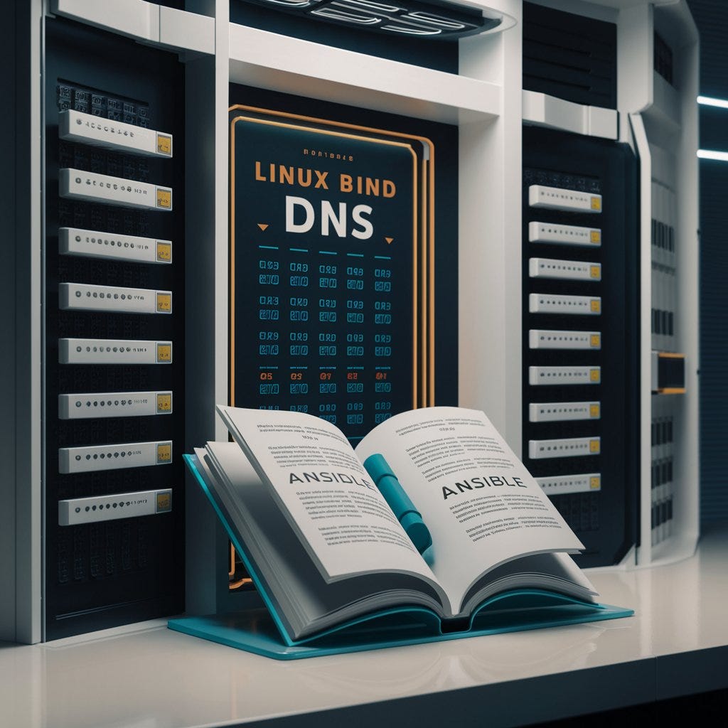 Automating DNS server configuration and Records updating with Ansible