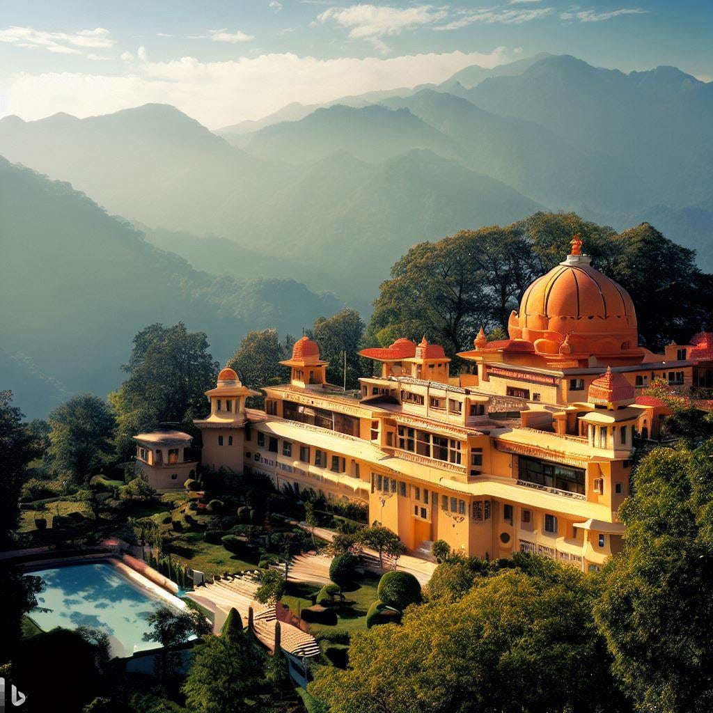 vacation to Ananda in the Himalayas