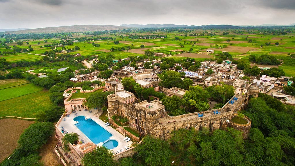 Hill Fort Kesroli, Alwar- pet friendly luxury heritage hotel in Rajasthan, India