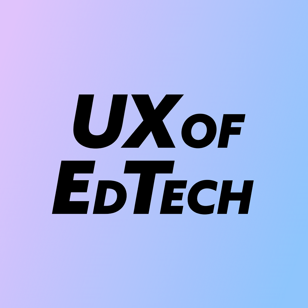 UX of EdTech logo