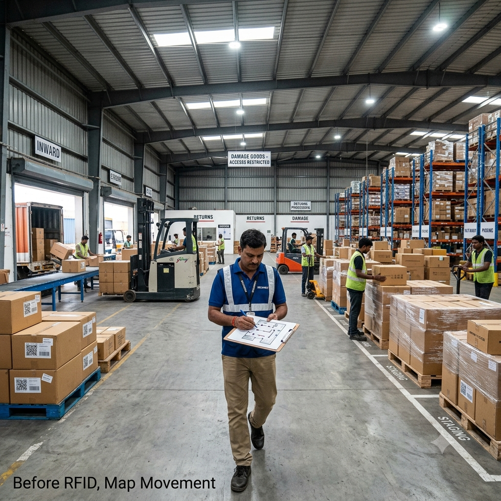 Before You Buy RFID, Draw the Warehouse Movement Map