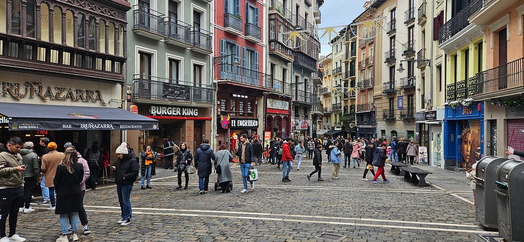 Street in Pamplona
