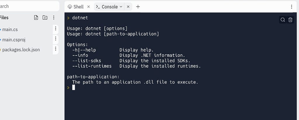 how to check if dotnet is installed on your local system