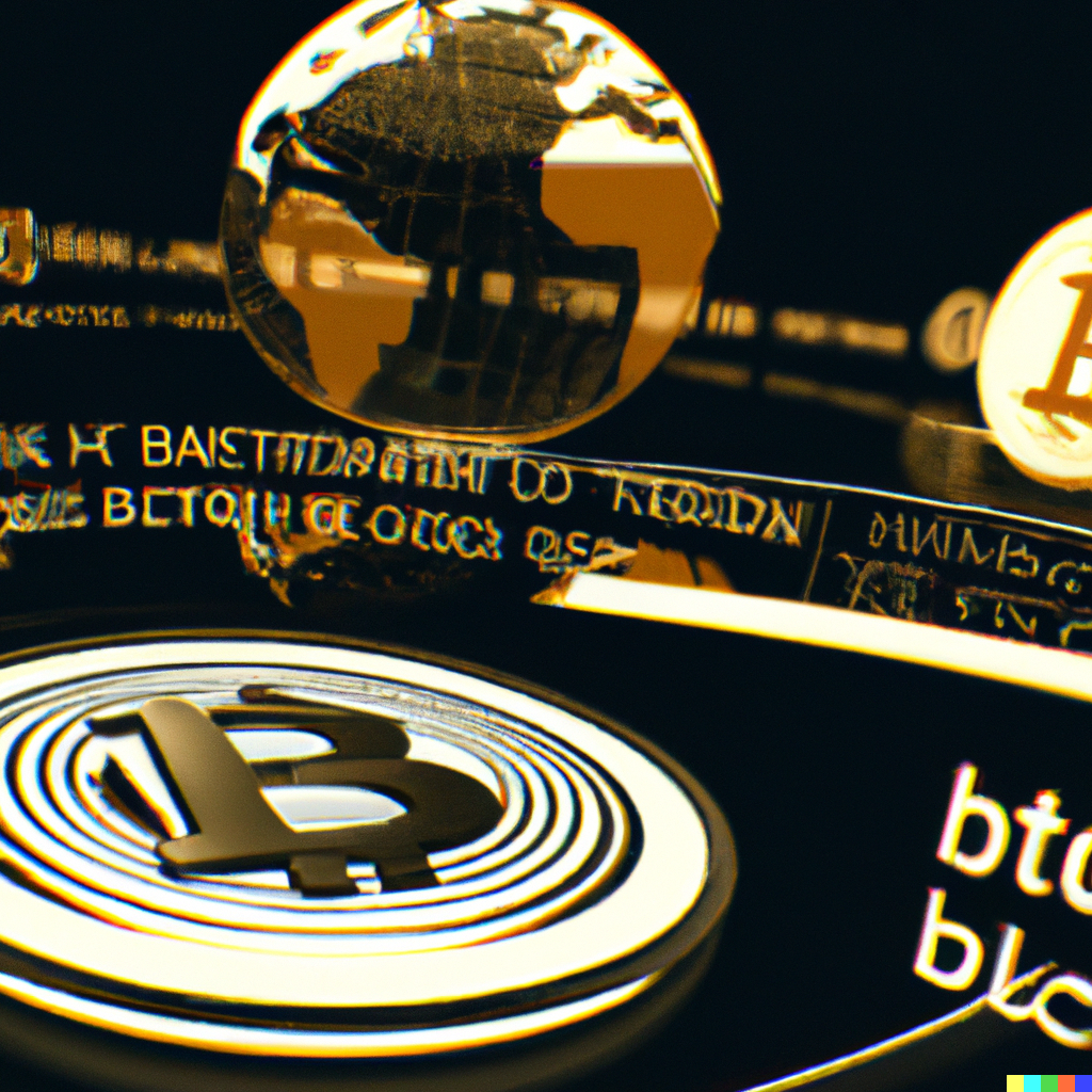 “Bitcoin and the future of Finance” according to Dall-E