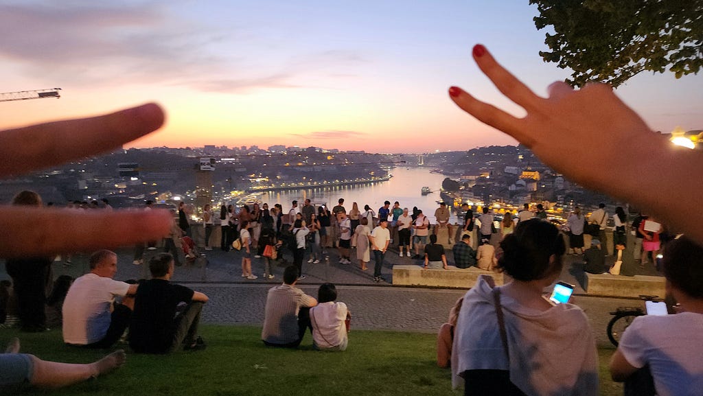 Vista do Rio Douro no Porto