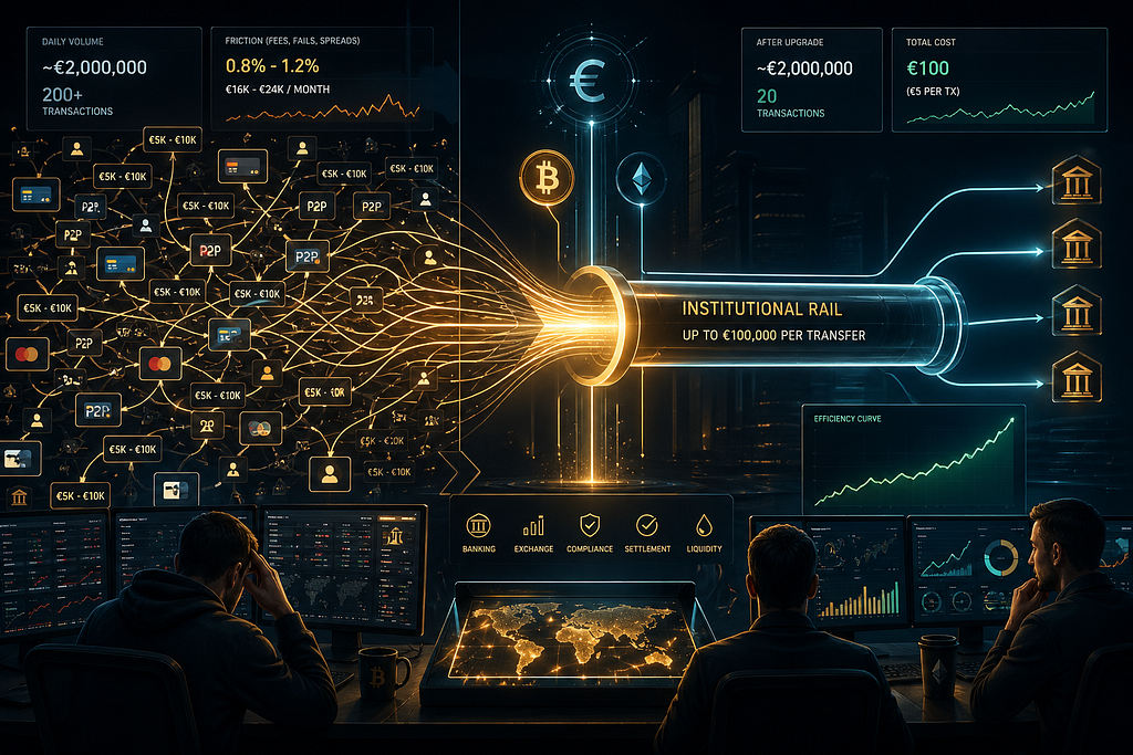 The Team Was Losing €20K/Month — Not From Bad Trades, But From Bad Plumbing