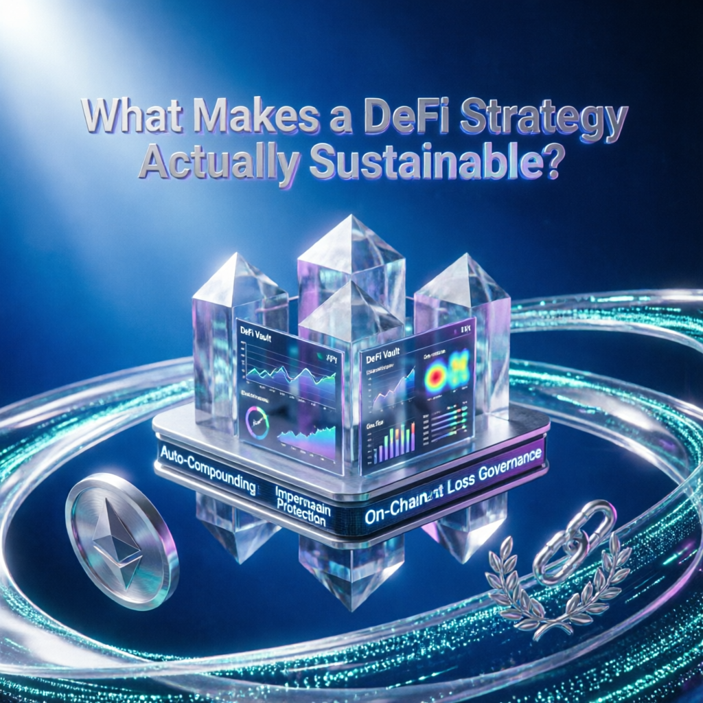 What Makes a DeFi Strategy Actually Sustainable?