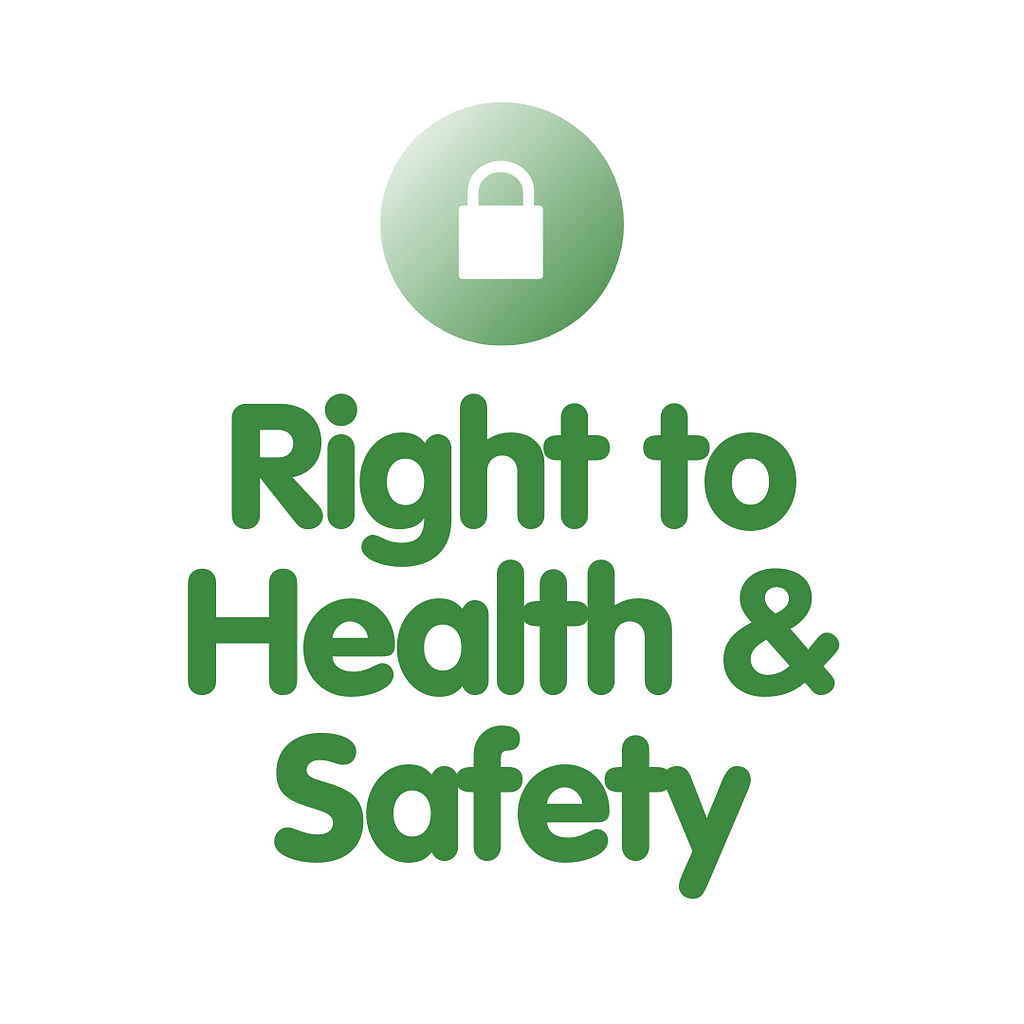 Padlock — Right To Health & Safety