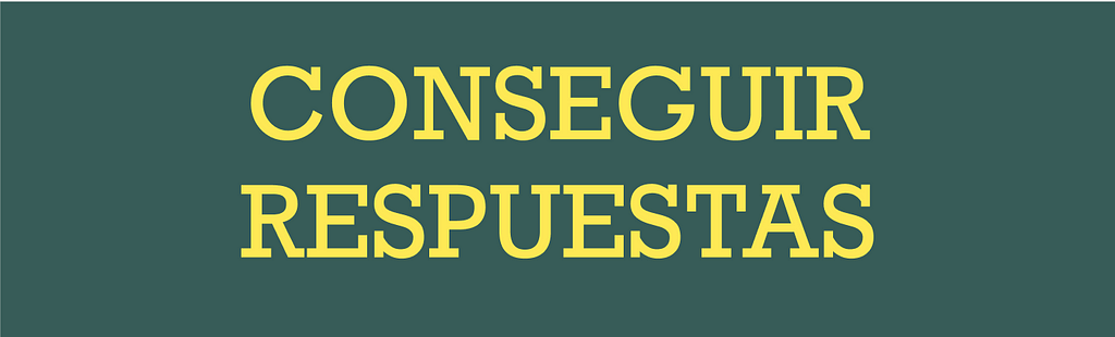 Conseguir respuestas