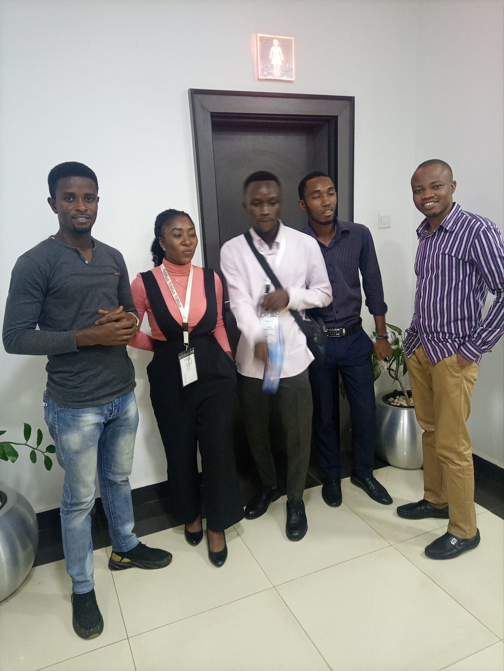 Meand my Colleagues at Abuja Meet up