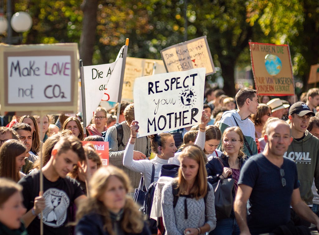 youth climate action march