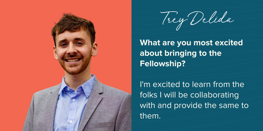 Trey says “I’m excited every time I get to communicate a story through the lens of a brand/organization. Above that, I’m excited to learn from the folks I will be collaborating with and provide the same to them.”