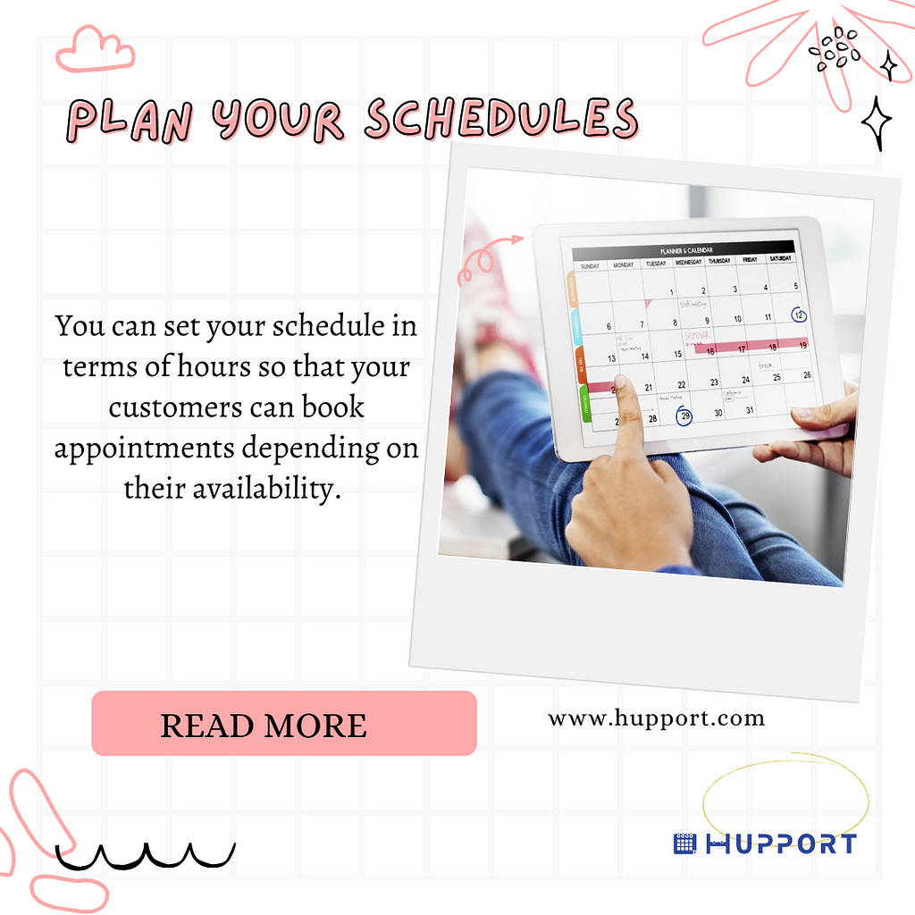 Plan Your Schedules