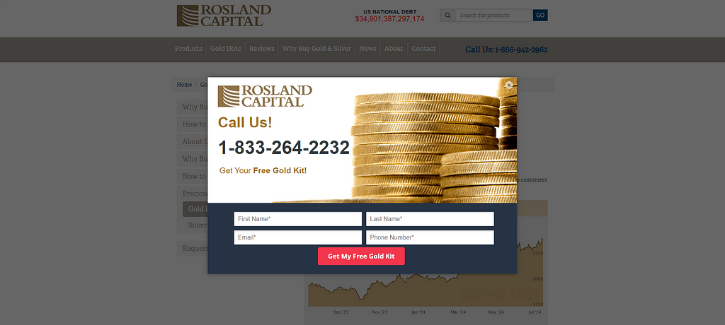 rosland capital fees