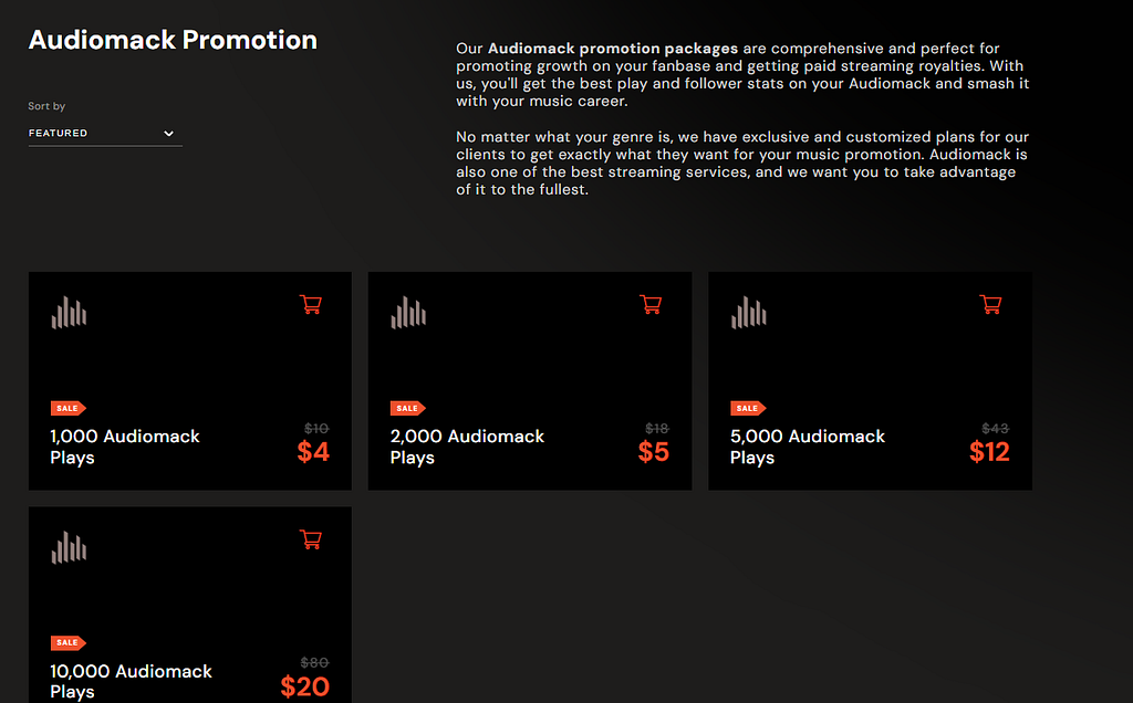 Audiomack Promotion