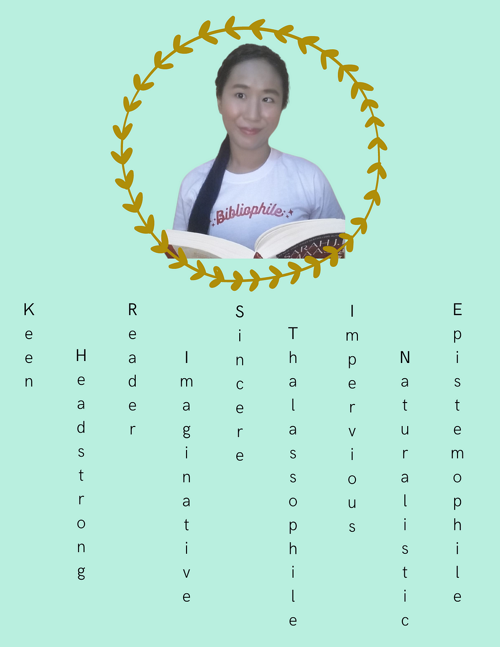 My name KHRISTINE as a mnemonic