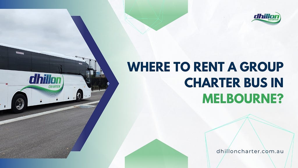 Rent a Group Charter Bus in Melbourne