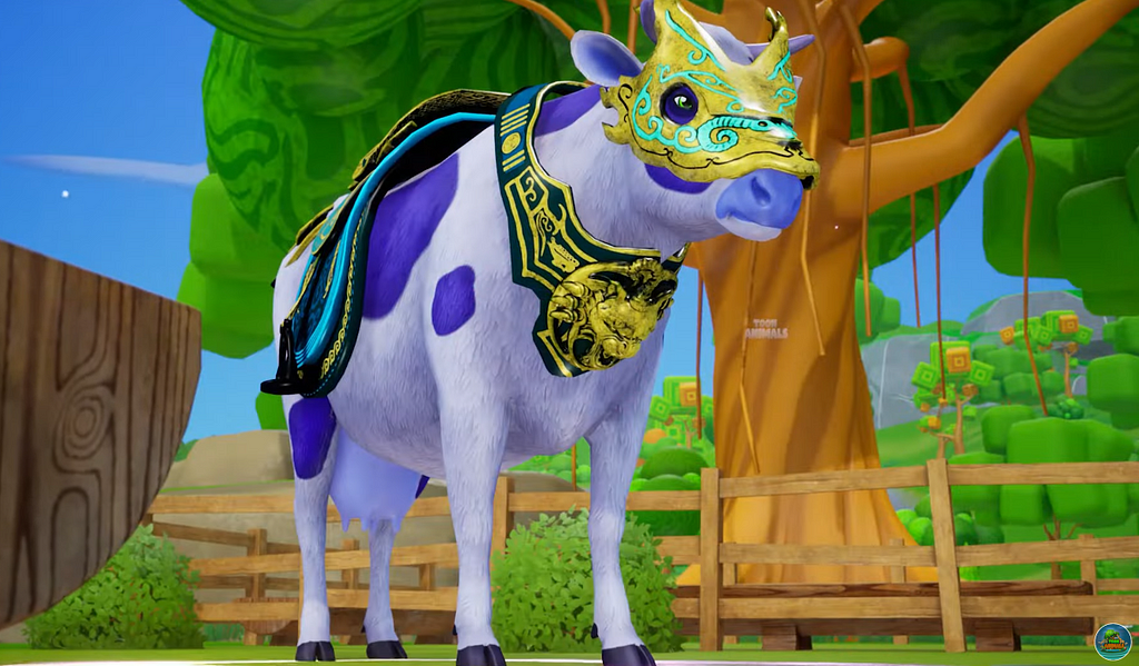 Magical Color cow