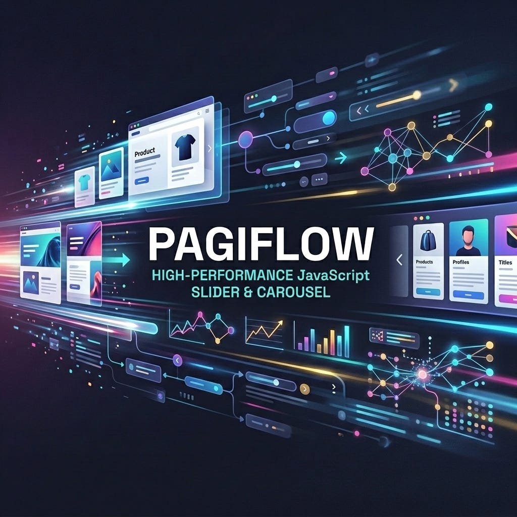 Introducing Pagiflow: The High-Performance, Zero-Dependency Slider Library for the Modern Web