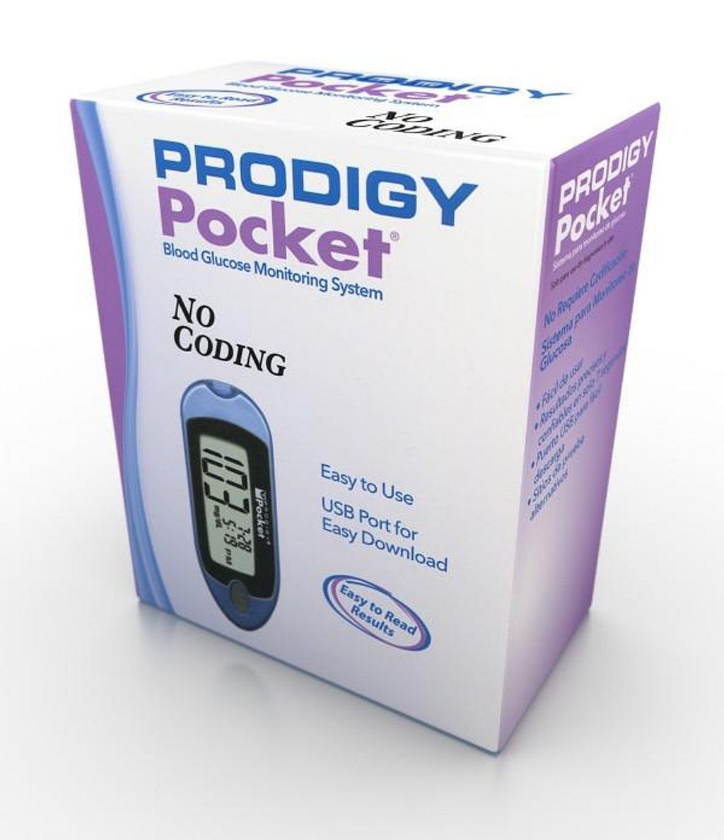 Prodigy Blood Glucose Monitor