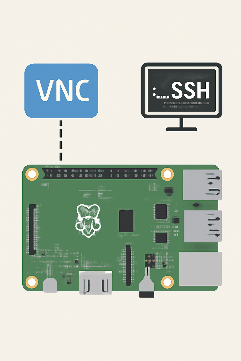 Raspberry Pi’ye İlk Bağlantı: VNC ve SSH Kullanarak Başlangıç Rehberi