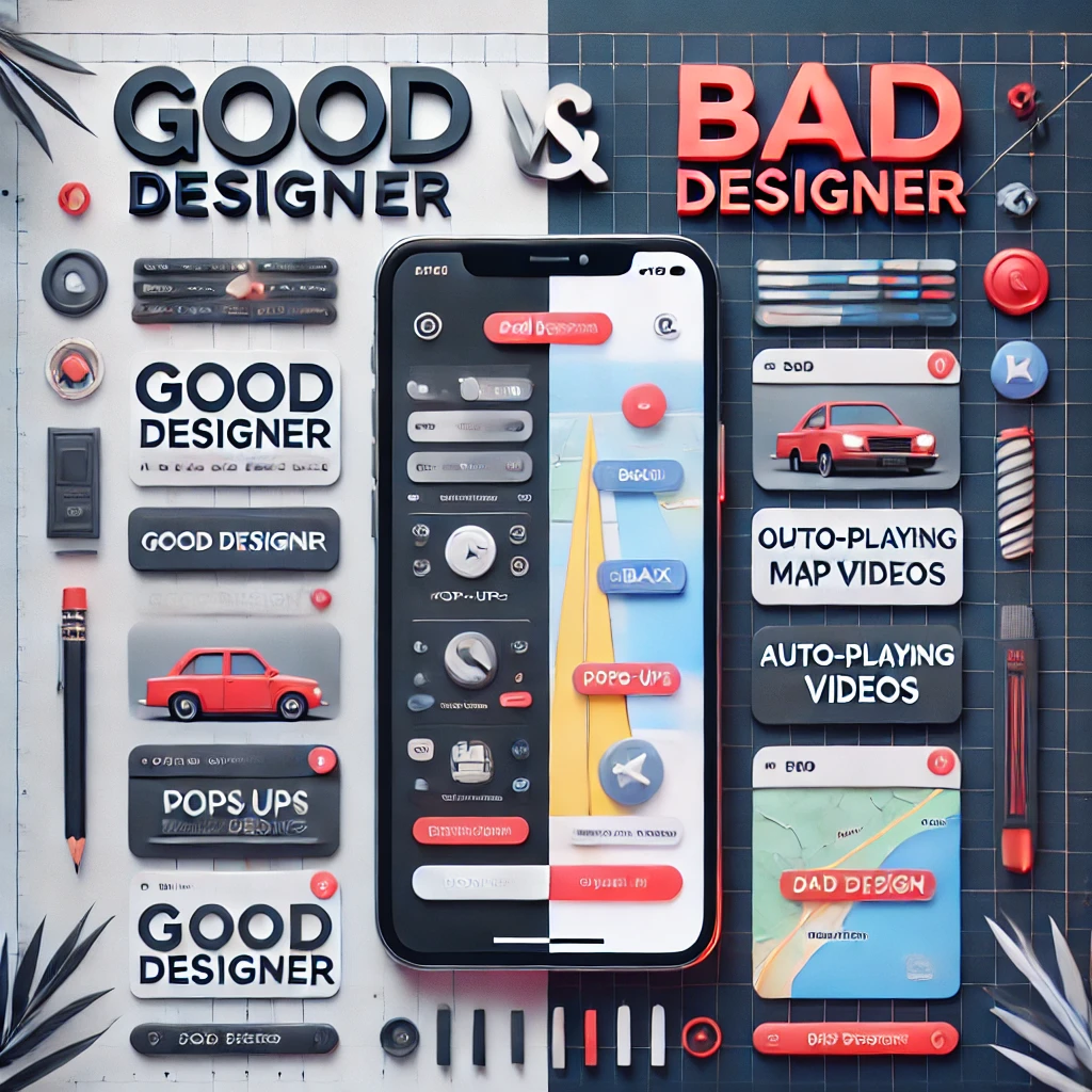 Good Designer vs. Bad Designer: How Choices Shape UI/UX Excellence