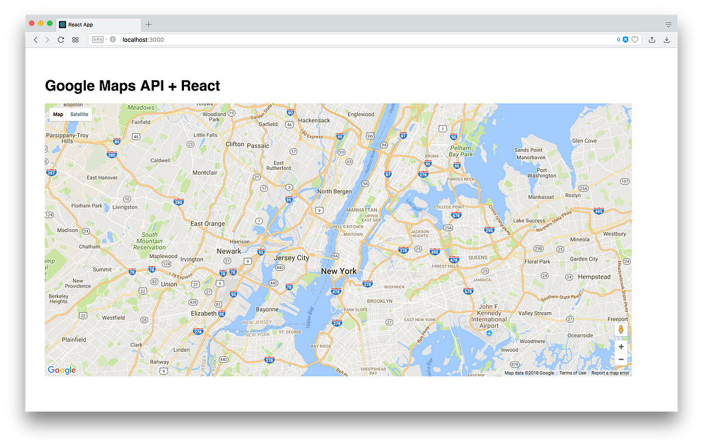 Simplified Google Maps JavaScript API in a React App  LaptrinhX