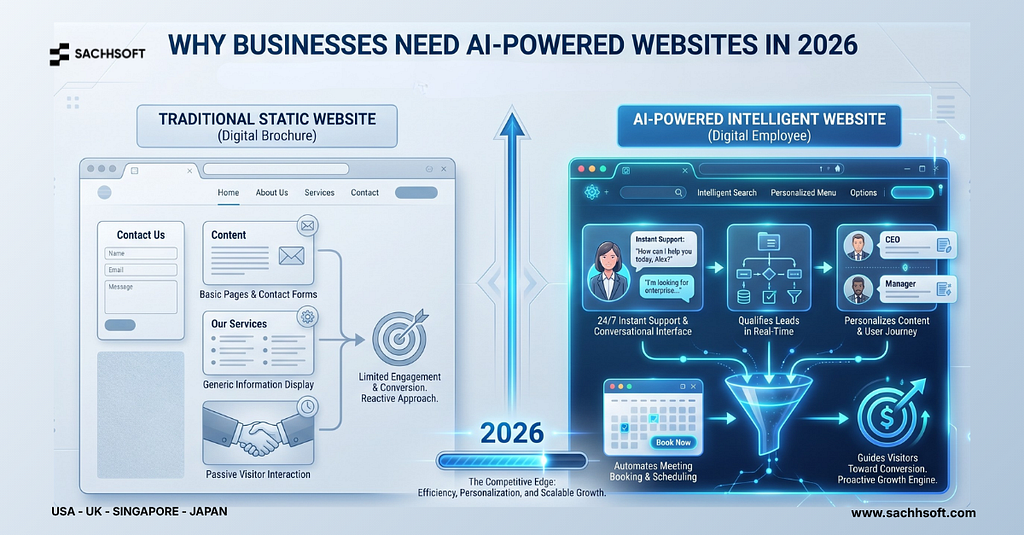 Why Businesses Need AI-Powered Websites in 2026