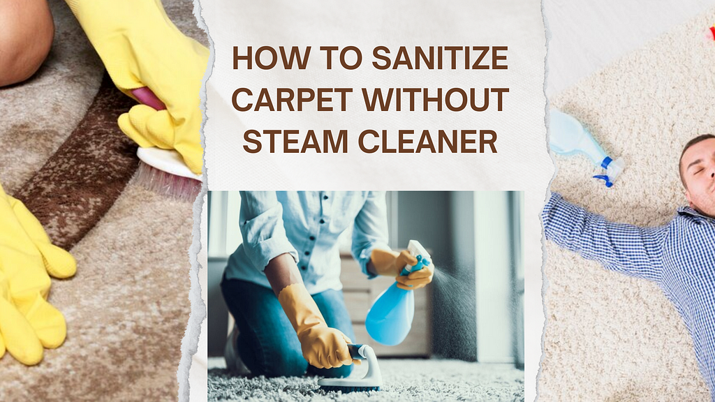 How to Sanitize Carpet without Steam Cleaner
