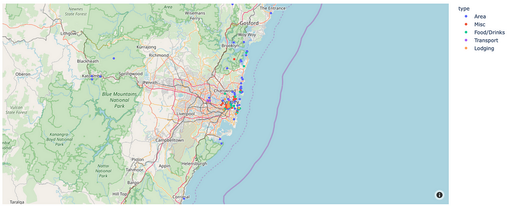 Interactive maps with Python, pandas and Plotly: following bloggers ...