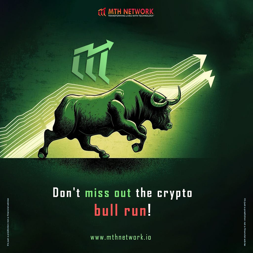 Don’t miss out on the crypto Bull Run