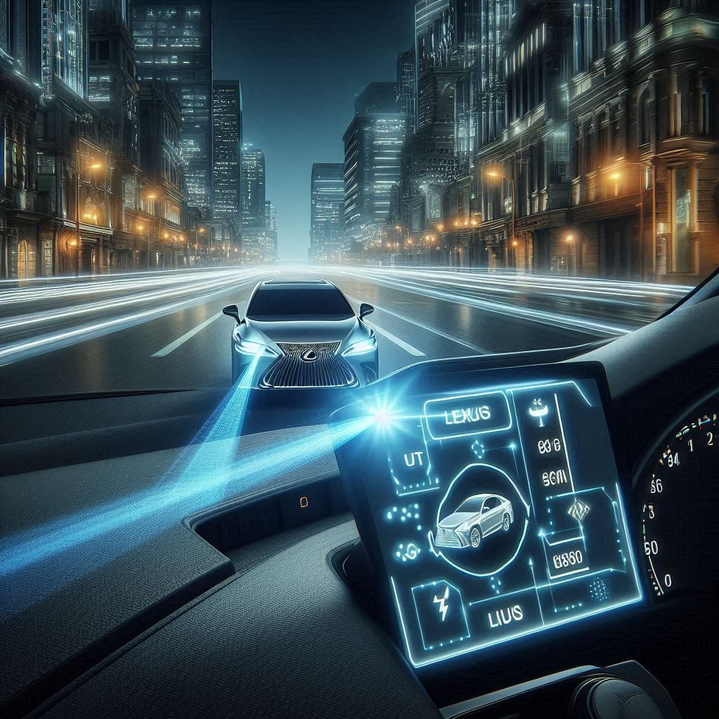 Lexus BSM Light