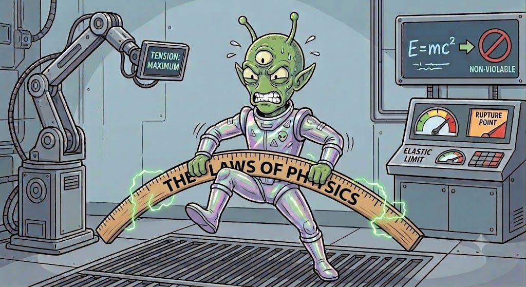 TL;DR: UAPs Don’t Break Laws of Physics. They Merely Prove the Field i